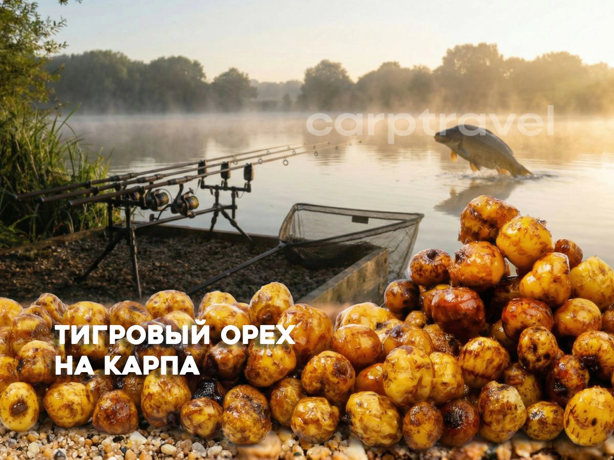 Тигровый орех для карпа: почему он ловит там, где молчит бойл Тигровый орех для карпа: почему он ловит там, где молчит бойл