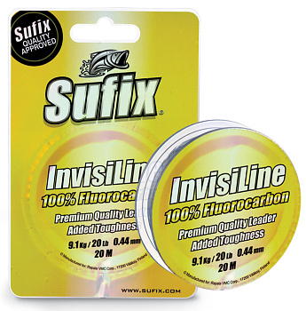 Леска Sufix Invisiline  20м 1,4кг/0,15мм Прозрачный 