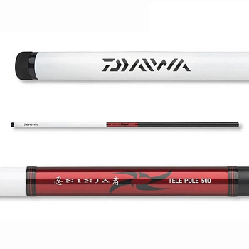 Удочка б/к Daiwa Ninja Tele-Pole 4м/до 15 гр. Телескопическое