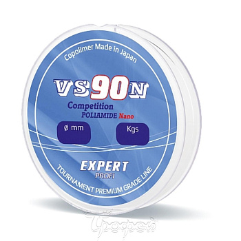 Поводочная леска Expert VS90-N  30м 3,45кг/0,128мм (Прозрачный) 