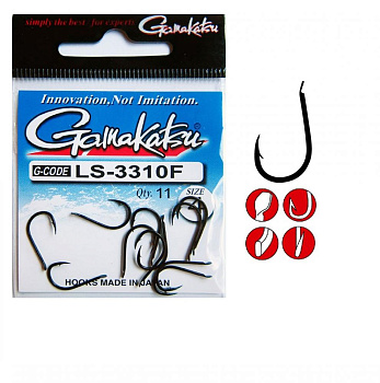 Крючки с лопаткой Gamakatsu LS-3310F Size 12  