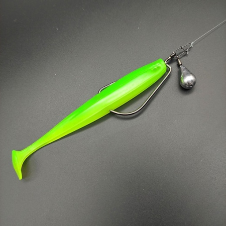 Крючок офсетный  Рыболовная империя Fish_Emp OFFSET Size 6 Никель 5шт 1