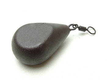 Грузило грушевидное плоское Carptravel Flat Pear Swivel 3,2oz/92г