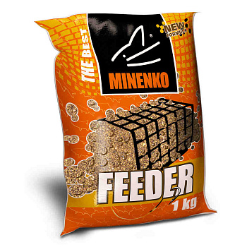 Прикормка фидерная Minenko Feeder Nut mix 1 кг (Ореховый Микс) 